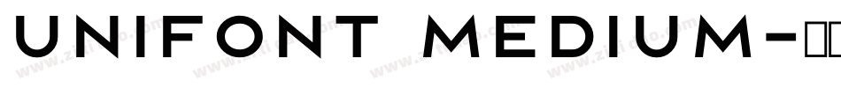 unifont Medium字体转换